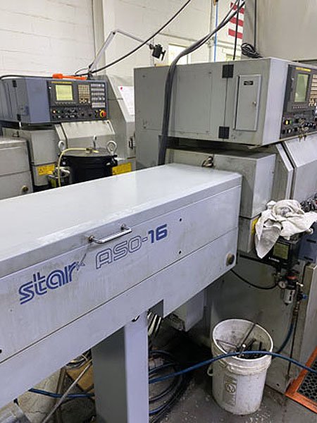 Star SB-16 Type C CNC Swiss Type Lathe, New 2005