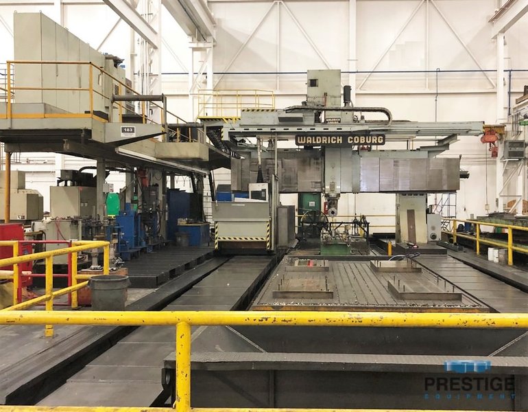 Waldrich Coburg 5-Face,  Gantry Type,  X-669", Y-181" , BC 149"  787" x 78" Table, 3K RPM, Siemens 840D #31010