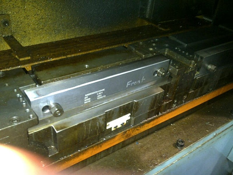 36” ANDERSON COOK 240 ROTO-FLO SPLINE ROLLER, NEW 2004