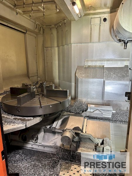 Mazak e1550V10/2 5-Axis, X-74",Y-61", Z-53", Head Tilt, 2 APC, 80 ATC, Matrix-2 CNC, 2010, #43121