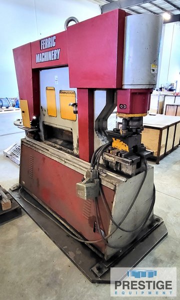 Ferric HIW-125, 125 Ton Punch, .625" x 2.25" Punch Dia, 6" x .750" Shear Cap., 2015 #43265