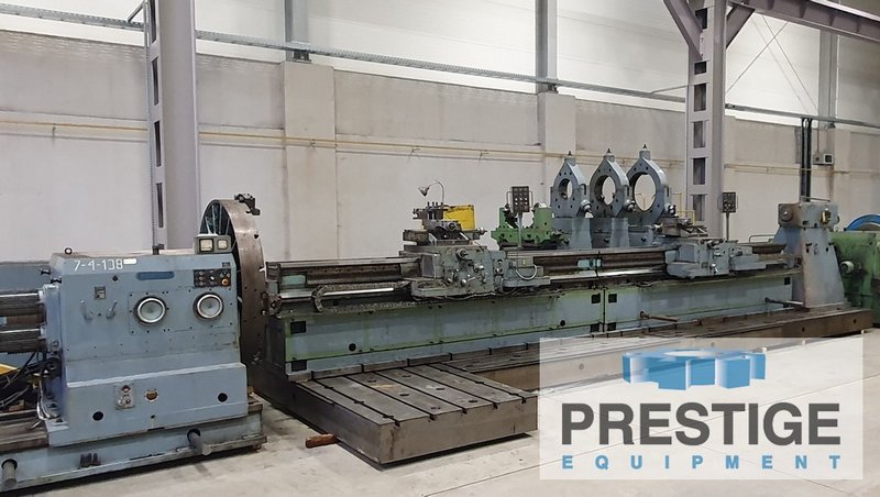 157" x 393" Poreba TZG 400, 100 RPM, 30 Ton Capacity, Threading, Taper, 100 HP, '80 #27429