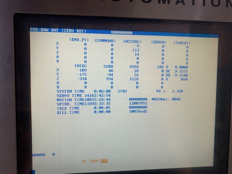 2005 HAAS VF-3D VERTICAL MACHINING CENTER