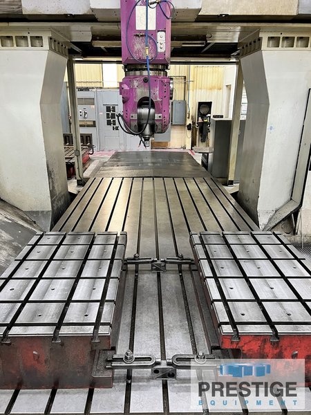 Droop & Rein TF2500, 5-Axis,X-216", Y-130", Z-60", 118" BC, 98" x 196" Tbl, 2-Axis CNC Head, Heidenhain 530, 2022 #43863