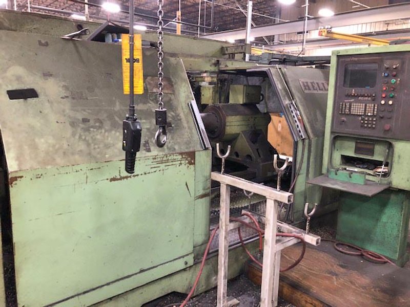 HELLER RFK 200/800/1 SINGLE HEAD CNC CRANKSHAFT MILLING MACHINE
