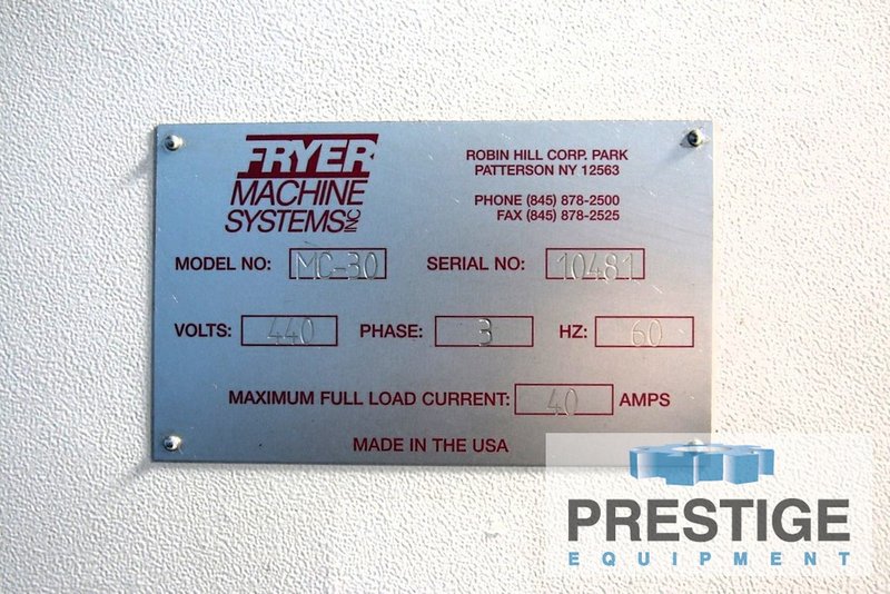 FRYER MC-30, X-30", Y-18", Z-22", 24-ATC, CAT 40, Fryer Touch 2200 CNC, 2015 #43691
