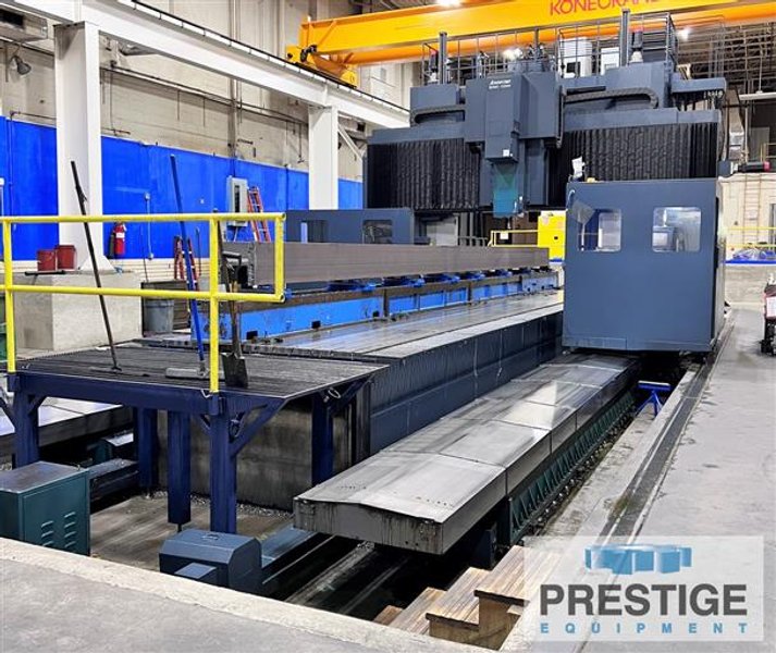 Johnsford SDMC 5-Face Gantry Mill with Adj. Rail, x-472", Y-141" z-55", 40 ATC, TSC, Fanuc 31i, 2017 #32073