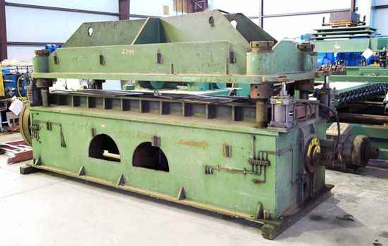 100 Ton (EST.) x 4" (EST.) YODER 4-Post Cut-Off Press