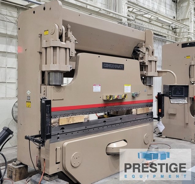 Cincinnati 350AF, 350 Ton, 144" OA, 126" B.H, 3-Axis PC Based Touch Screen Control (2010), 2-Axis HD B.G, 1990, #31961