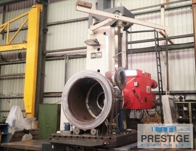 Union 5.12" BFT 130 CNC, X-110", Y-110", W-88", Z-37", 55" x 63" Rotary, Heidenahin 530 CNC, #32028