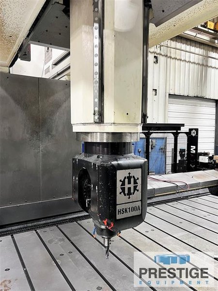 Hexram MP1024 5-Axis, X-289", Y-131", Z-47.5", 120" x 288" Tbl, 2-Axis Head,  13K RPM, Fanuc iH Pro CNC, 2018, #32458