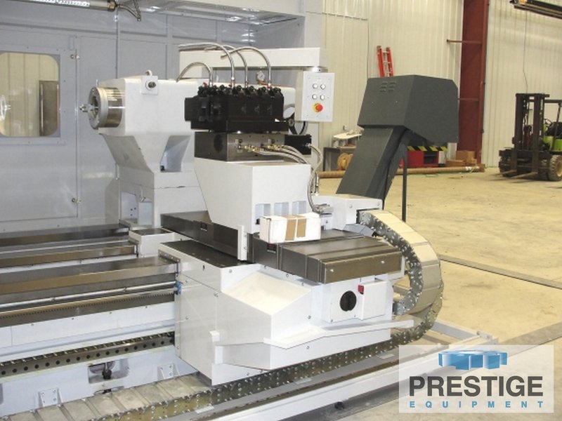 Microcut 51.18" Swing,  472.44" Centers, Four Way Bed, Fanuc OiTF CNC, 4 Pos. Turret, Linear Scales, New 2023, #32329