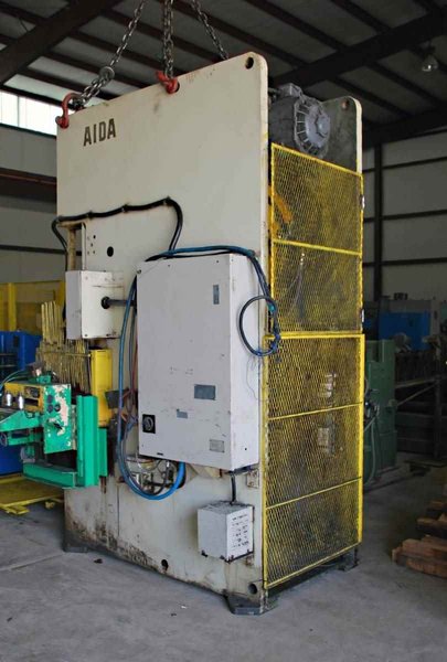 165 Ton x 5.11" AIDA Mechanical Press