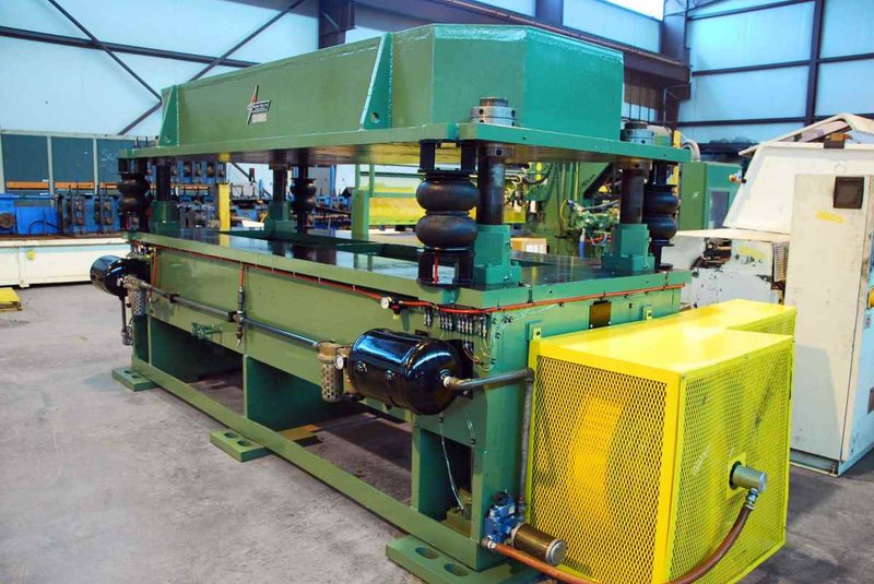 80 Ton x 2" ASC 4-Post Flying Cut Off Press