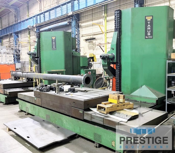 Tarus TPTCGD, Traveling Table, 2" Dia Cap, 84" Str., 60" x 96" Tbl, TPI CNC Control, 2001, (2) Available #24586