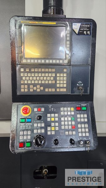 Doosan Puma V8300R, 32.67" Cutting Diameter, 15" Chuck, 2,000 RPM, 12 Pos. Turret, Fanuc i, Chip Conveyor, 2017,  #43905