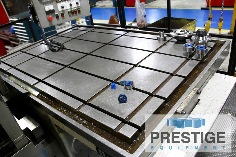 Miroku MSEG-1200-1NC, GE Fanuc 21i-M, 1.25" Dia., 48" Hole Depth, 59" x 39" Table, X-30", Y-18", S/N M5649, #43728