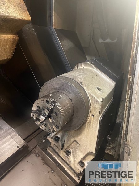 Okuma LB-3000EX-II-MYW 800, OSP-P300LA, Big Bore, Y-Axis, C-Axis, high Press Coolant, Main/Sub Spindle, 2016, #43938