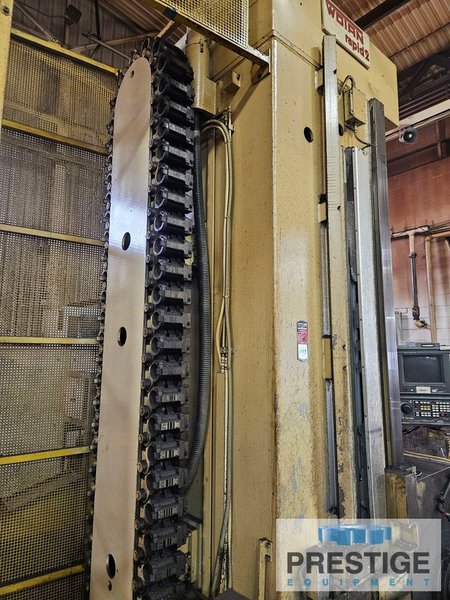 Wotan Rapid 2. X-276", Y78", 5-1/2" Spindle, Fanuc 16M, 60-ATC, Need Repair #43744