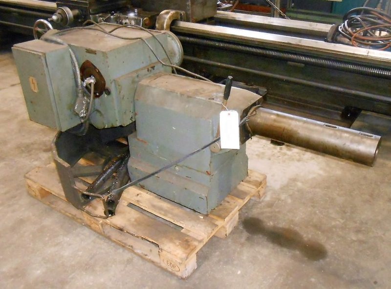 Poreba Boring Tailstock From TR-135B, 5" Bar Diam., 32" Power Quill Stroke Rapid, '81 #29445