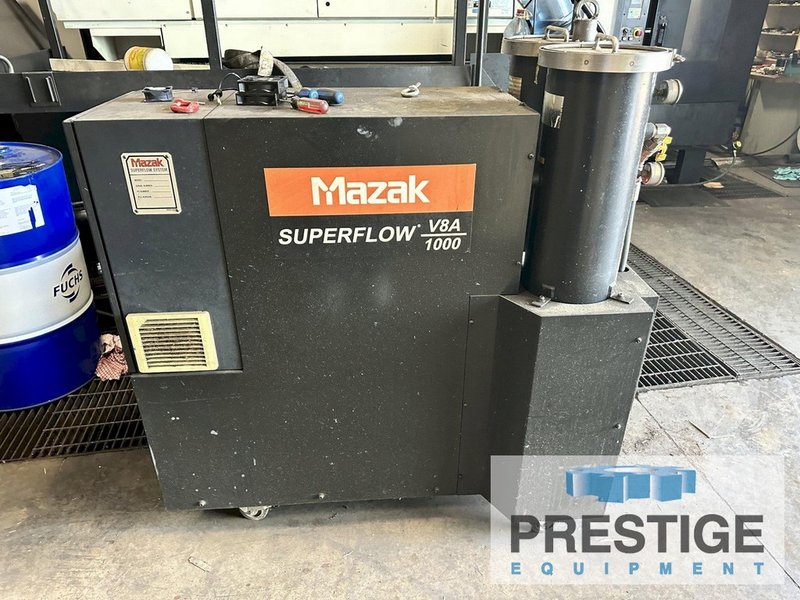 Mazak e1550V10/2 5-Axis, X-74",Y-61", Z-53", Head Tilt, 2 APC, 80 ATC, Matrix-2 CNC, 2010, #43121