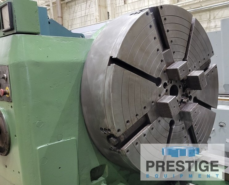 49" X 118" Poreba TCG125, 40 Ton Capacity, Inch/Metric Threading, Steady Rest,  Follow Rest, 100 HP #43238