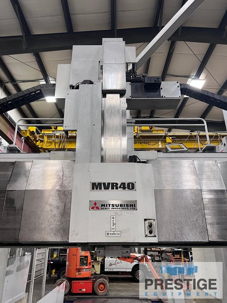 Mitsubishi MVR40, 5-Face, X-244", Y-165", Z-31", 147" B.C, 236" x 118" Tbl, 6,000 RPM, Fanuc 31i, 2014, #31496