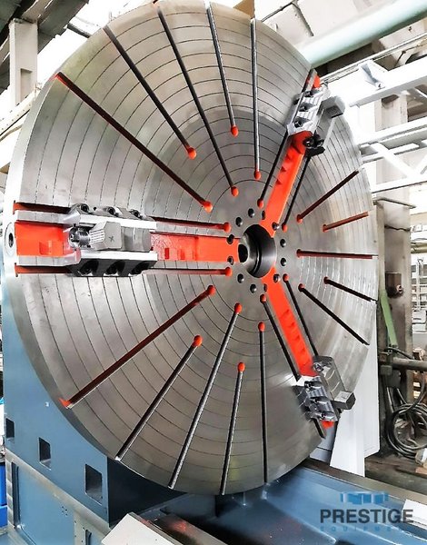 78" x 236" PD 2000/6000CM, 63" O.C, 500 RPM, 44" Bed Width, 55,000 Lb Weight Cap., Fagor 8055 CNC, 2021, #31643