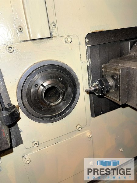 Tsugami NP-32, 1.26" Diameter, Twin 8-Position Turrets, Live Milling, Pickoff, LNS Bar Feed, Fanuc 0T S/N 9036, #29774